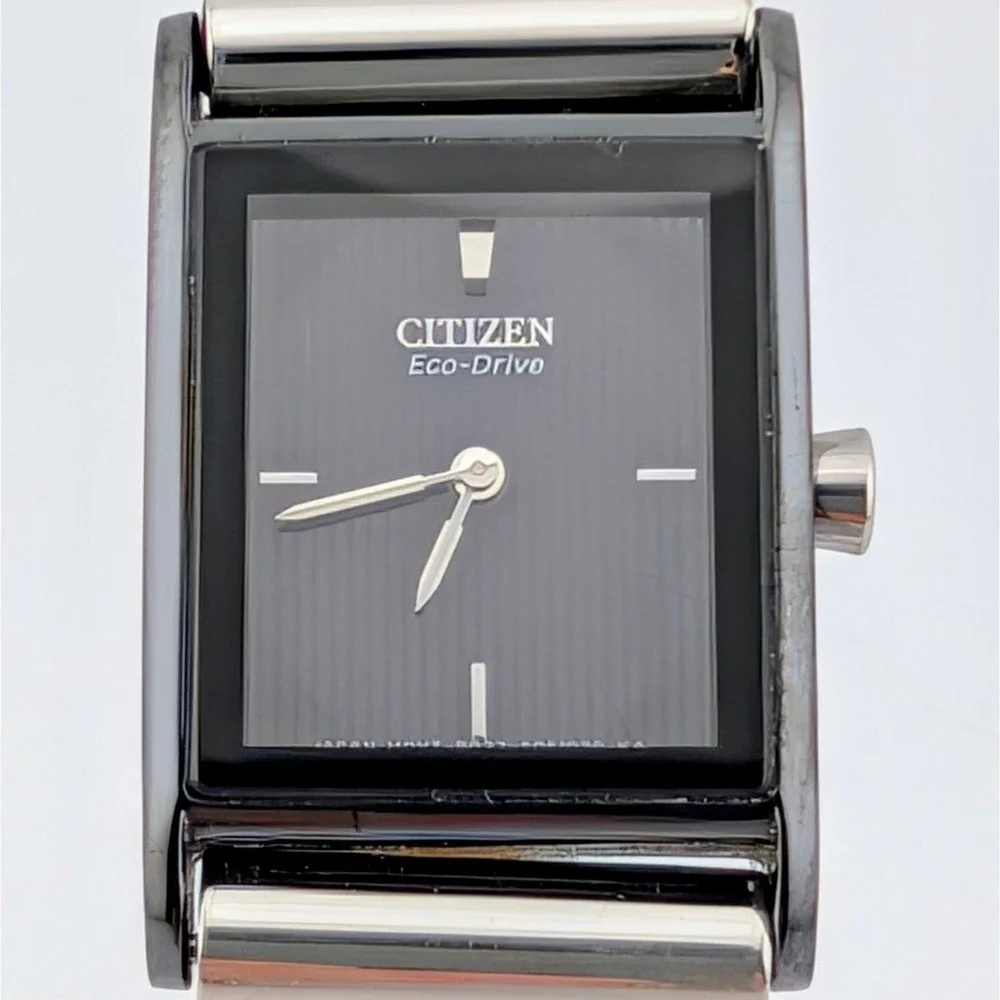 Citizen Axiom Eco-Drive B023-S036585 Women's Watch Pinstripe Dial 18mm